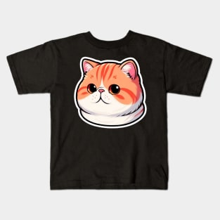 Exotic Shorthair Cat Kids T-Shirt